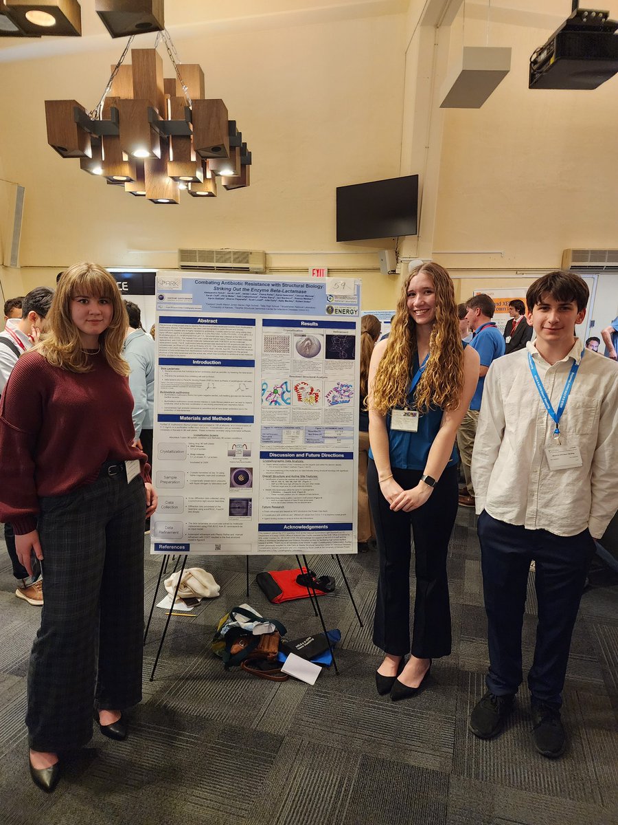 Jessica Mintz, PhD (@drjmintz) on Twitter photo Congratulations! 1st place in the Poster Session at the National Synchrotron Light Source II Annual Users' Meeting. <a href="/BrookhavenLab/">Brookhaven Lab</a>
Aleksandra Holub, Jacob Lerit, Camryn Warsaw <a href="/ESMSharks/">ESM Jr.-Sr. HS</a> <a href="/esm_csd/">Eastport-South Manor Central School District</a> Congratulations! 1st place in the Poster Session at the National Synchrotron Light Source II Annual Users' Meeting. <a href="/BrookhavenLab/">Brookhaven Lab</a>
Aleksandra Holub, Jacob Lerit, Camryn Warsaw <a href="/ESMSharks/">ESM Jr.-Sr. HS</a> <a href="/esm_csd/">Eastport-South Manor Central School District</a>