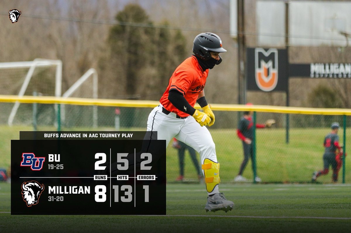Milligan University Athletics (@milliganbuffs) on Twitter photo ๐๐จ๐๐๐ฆ ๐๐๐ฉ๐๐ก๐๐โพ๏ธ
<a href="/BuffsBB/">Milligan Baseball</a> will play Thursday at 12:00PM. Opponent TBD๐ธ
#buffnation ๐ฆฌ ๐๐จ๐๐๐ฆ ๐๐๐ฉ๐๐ก๐๐โพ๏ธ
<a href="/BuffsBB/">Milligan Baseball</a> will play Thursday at 12:00PM. Opponent TBD๐ธ
#buffnation ๐ฆฌ