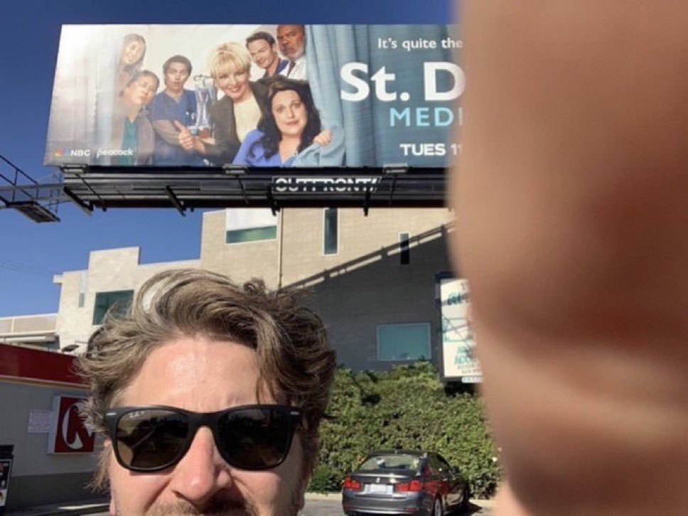 atdanwhite's tweet image. Hello. Tonight is the season 1 finale of St. Denis Medical. 8pm on NBC and streaming tomorrow on Peacock. 

I love this show and everyone involved in making it. Getting to be a small part of the writers’ room has been a dream. Excited for what’s in store for season 2…