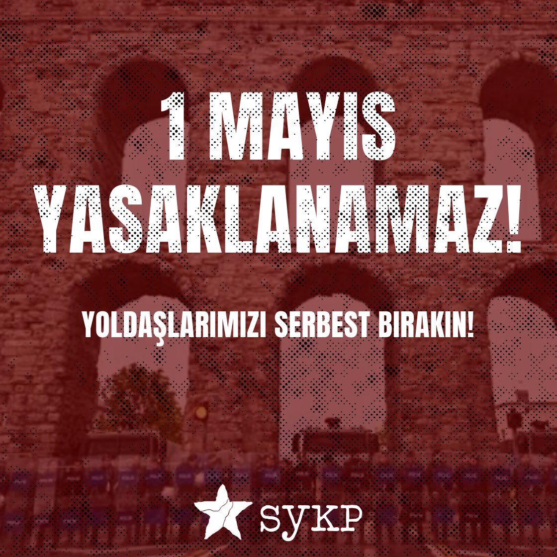 1 Mayıs’a iki gün kala İstanbul’da “korsan eylem” düzenleyecekleri iddiasıyla düzenlenen geniş çaplı operasyonda 92 kişi gözaltına alınmış, bir kısmına da ulaşılamamıştır. Gözaltına alınanlar arasında, iki yoldaşımız Ekim Veyisoğlu ve PM üyemiz Eylem Uluçay da yer almaktadır￼.