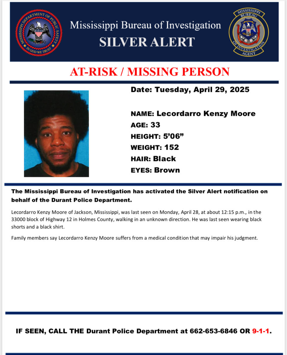 Silver Alert - Holmes County