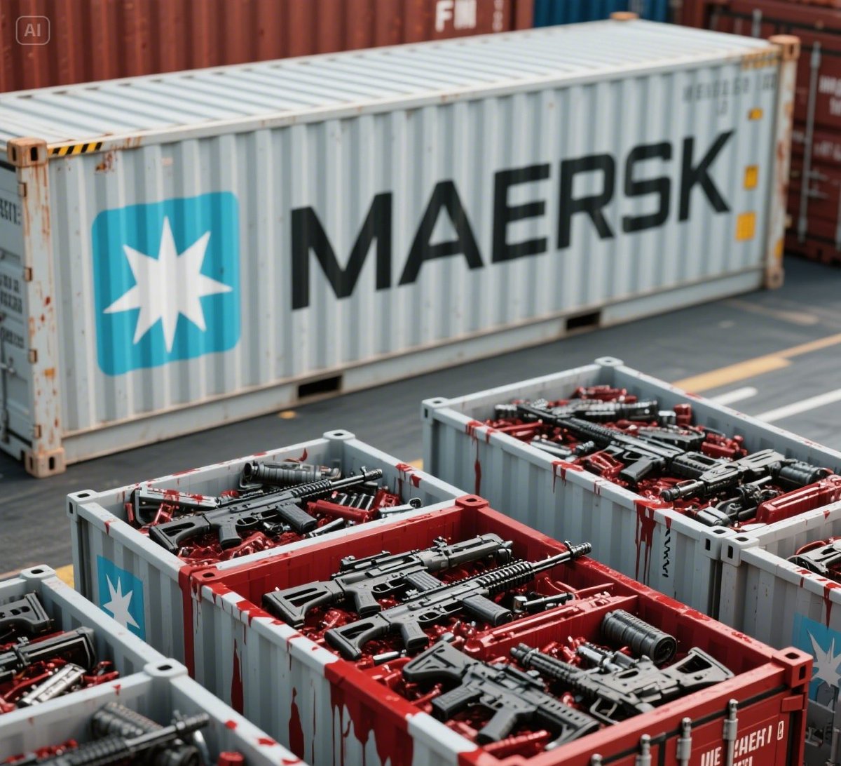İsrail'le Ticaret Filistin'e İhanet! İsrail'le ticaret yapanı görmezden gelmek ve limanlarımıza sokmak da Filistin'e ihanettir.

#StopKillerMaersk