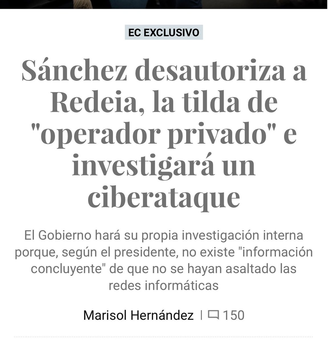 Como alguien me decía hoy, ha sido un ensayo y, sobre todo un aviso, y por eso desconfía. 
“Es realismo, no ideología”