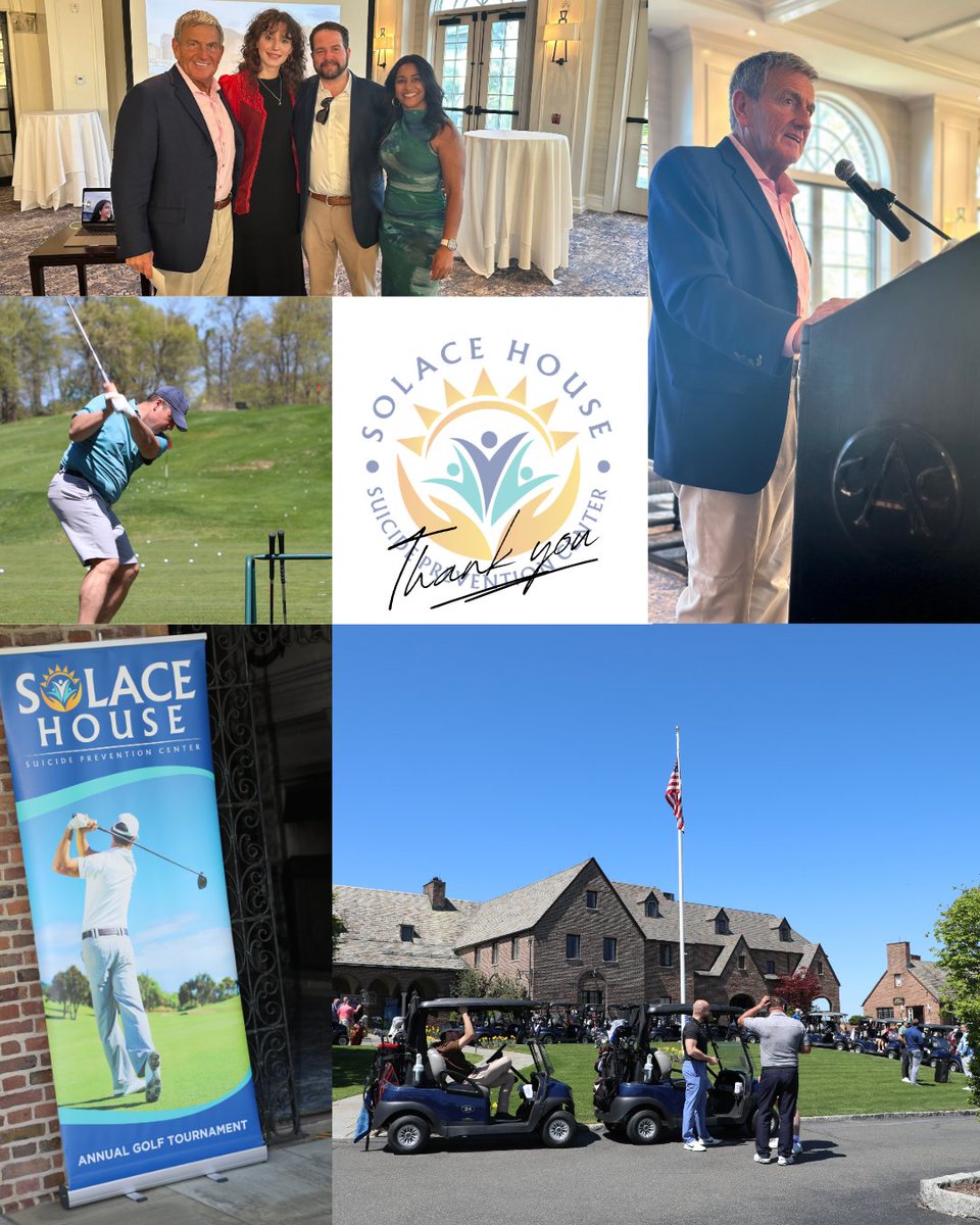 Our 2025 Golf Outing raised an amazing $110k— and counting! ⛳💙We are beyond grateful to everyone who showed up, donated, sponsored, and believed in our mission. Next stop: the Solace House Walk on May 17
#SolaceHouse #MentalHealthMatters #GolfOuting #Fundraiser #SolaceHouseWalk
