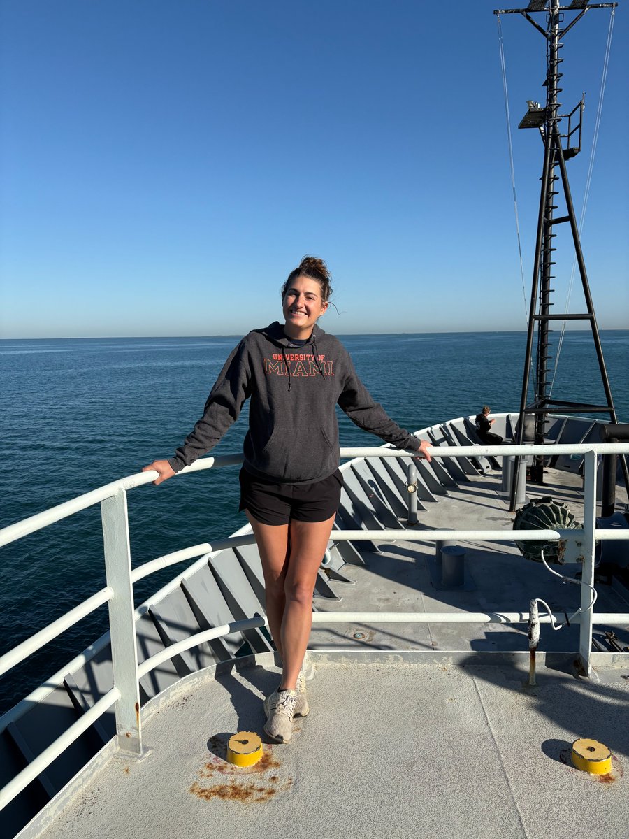 NOAA_AOML's tweet image. The 2025 Go-SHIP I09N cruise is complete! Leah Chomiak, @cimasrosenstiel postdoctoral associate and oceanographer, served as Co-Chief Scientist on the cruise, while Chuck Featherstone, NOAA scientist, served as a Dissolved Inorganic Carbon analyst. Stay tuned for more details!