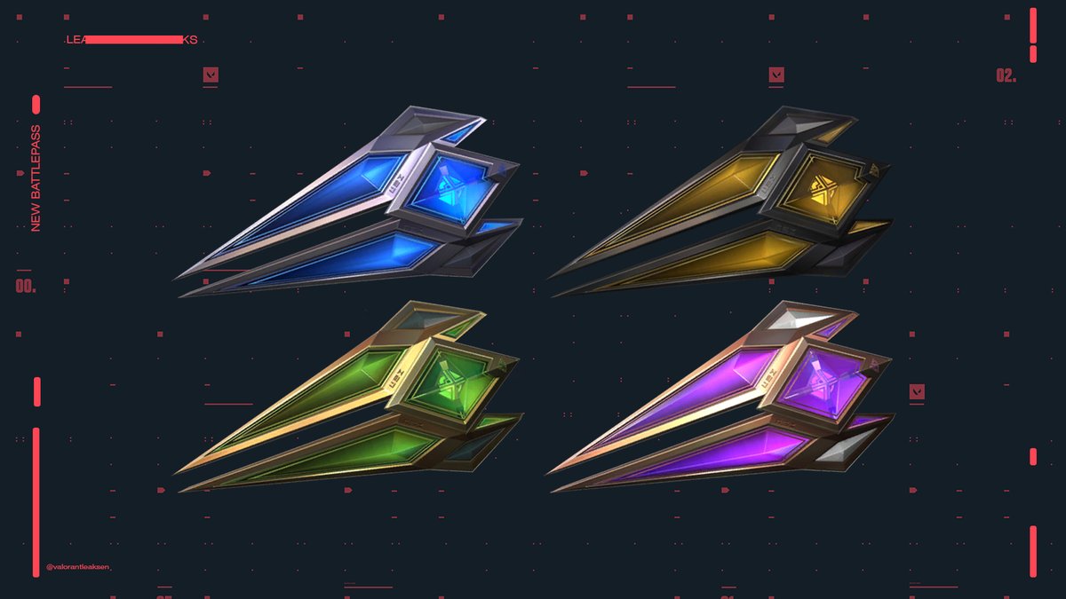 VALORANTLeaksEN's tweet photo. S25A3 Battlepass Solarex Skinline // #VALORANT https://t.co/kBWv1VsS0U
