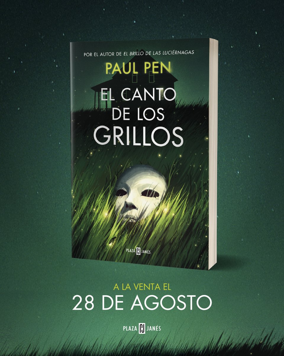 Tengo algo que contaros... Volvemos al sótano.

🦗 EL CANTO DE LOS GRILLOS,
la continuación de
✨EL BRILLO DE LAS LUCIÉRNAGAS,
se publica el 28 de agosto.

Toda la info: instagram.com/reel/DJBlOU1oO…

Ya en Preventa:
Linktr.ee/PaulPen