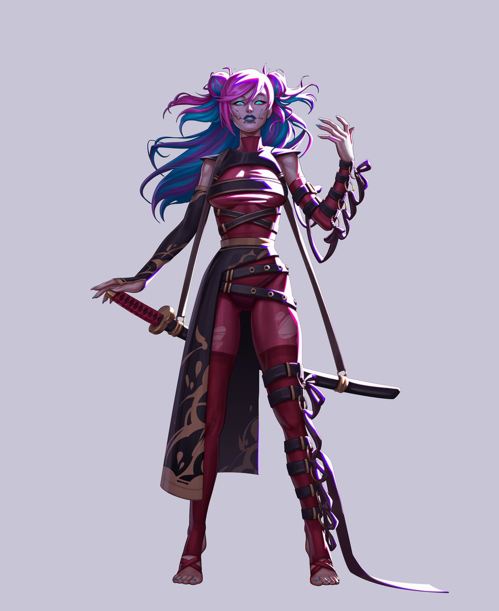 Samurai girl
  
design I did last year