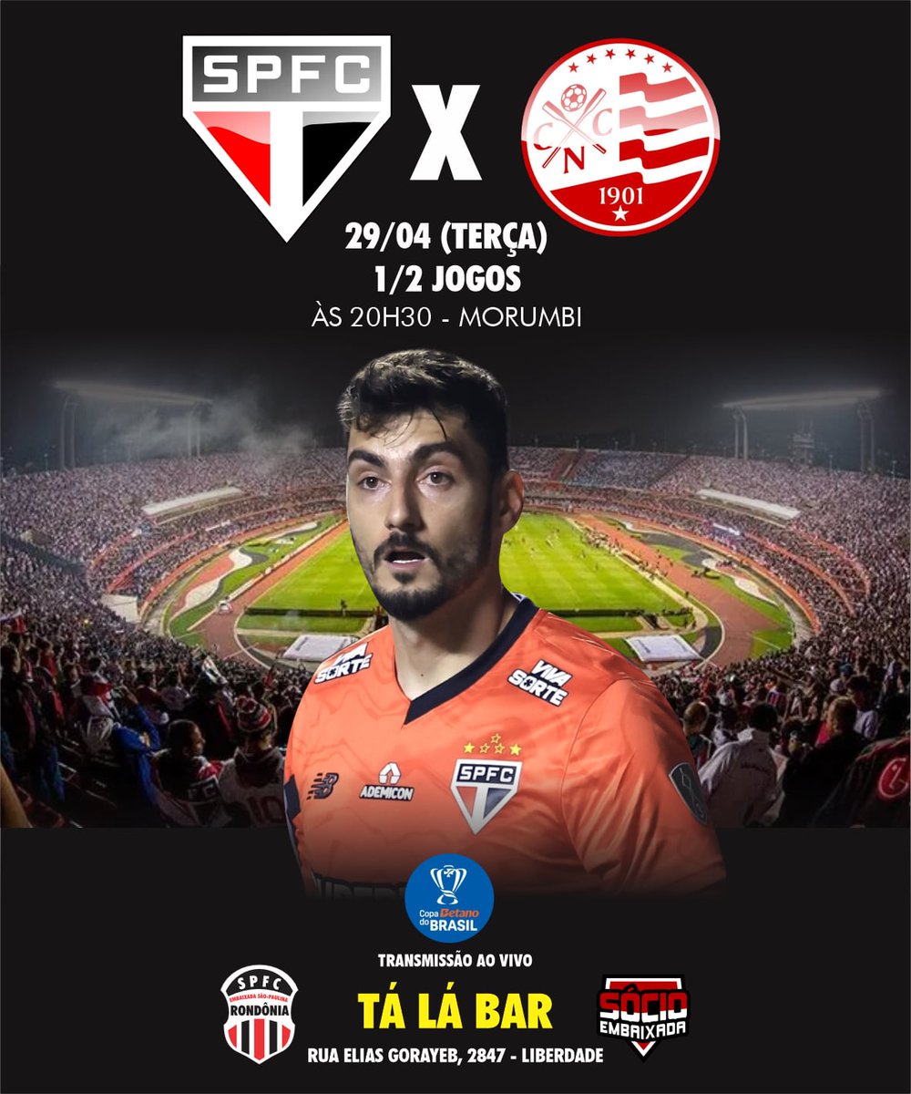 EmbaixadaRO's tweet photo. Booooora que hoje tem bola!   

#VamosSãoPaulo #VemPraEmbaixada https://t.co/chfB6dYIdj