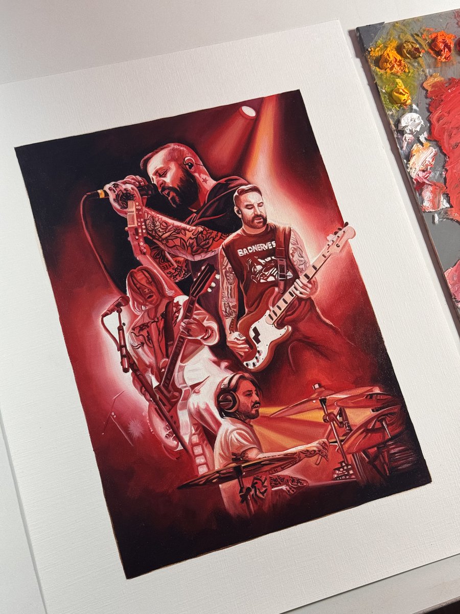 I met <a href="/JayManchandArt/">Jay Manchand</a> while we both attended Star Wars Celebration in London. When I envisioned having an epic movie style poster design, I reached out to Jay. Here are some behind-the-scenes photos of how this amazing tour art came about. - Nick