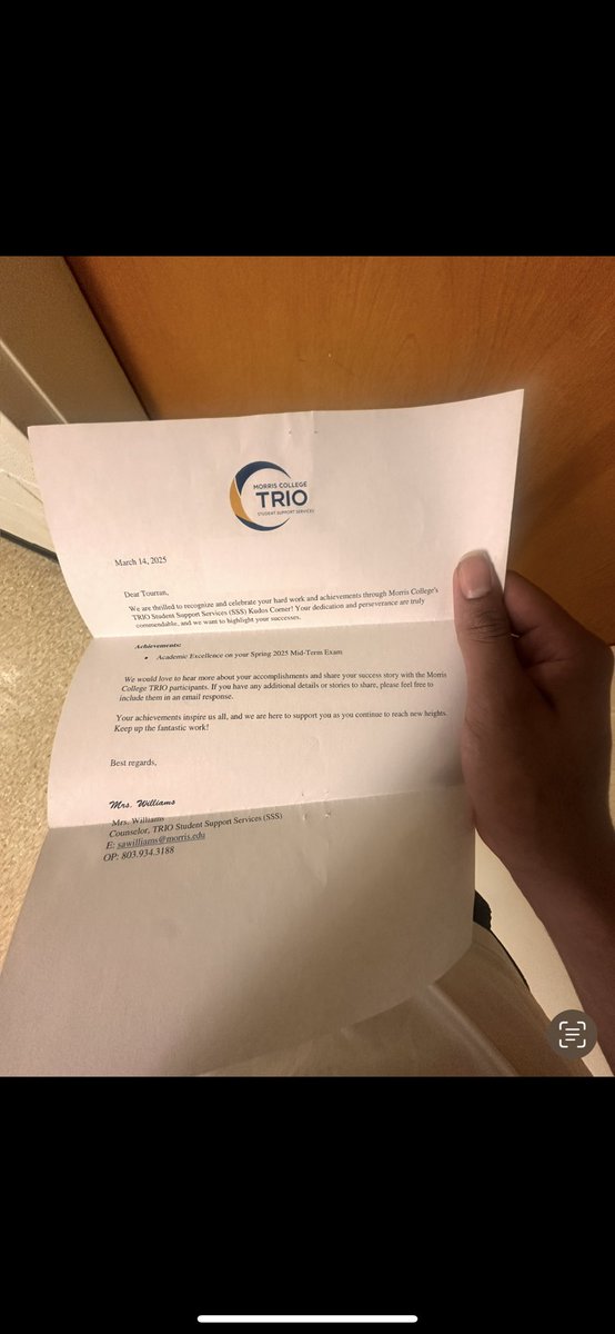 First year of college done✅
Deans list✅
3.4 GPA✅
“STUDENT” Athlete 
Anything is possible with the right mindset!
#StudentAthelete
#Dreams
<a href="/Mannayouth2013/">Jennifer Deal</a> @THS0824 <a href="/TrustGodProcess/">Derrick Teagle</a> <a href="/CoachRome4/">Joab Jerome</a> <a href="/MorrisColl1908/">Morris College</a> @BrittBasketballAcademy