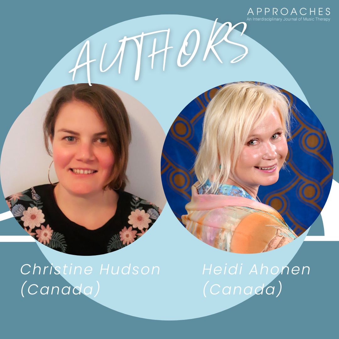 New article publication:

Finding common ground: Exploring speech language pathologists’ experiences of collaboration with music therapists in treating people living with aphasia

Christine Hudson | Heidi Ahonen
📖journals.qmu.ac.uk/approaches/art…

#ApproachesJournal #MusicTherapy #Aphasia