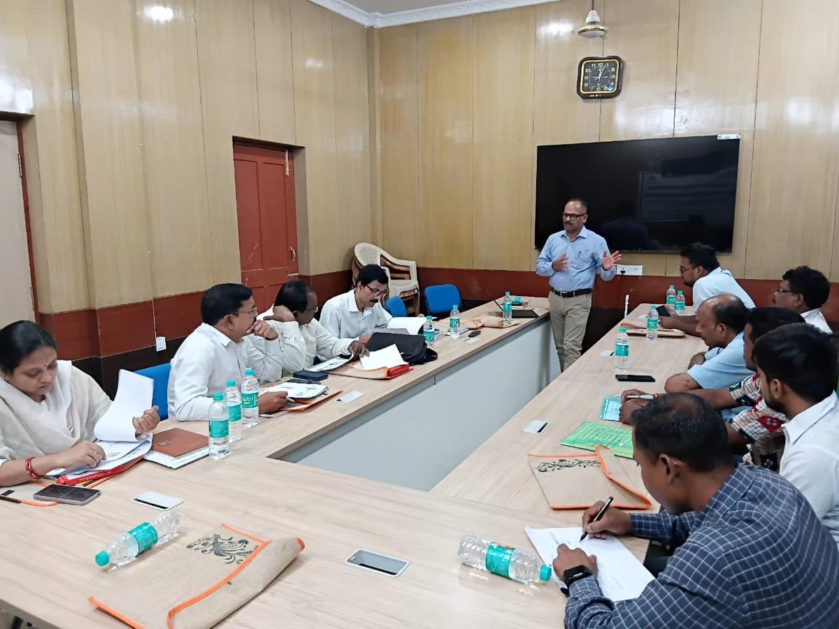 Kishor Behera (@drkishorbehera) on Twitter photo DLCC Meeting of Rice Fallow Project held for Subarnapur district at Collectorate under the chairpersonship of ADM. It is always helpful to update District Administration on project progress and receive support as needed <a href="/ICARDA/">ICARDA</a> <a href="/krushibibhag/">କୃଷି ବିଭାଗ, ଓଡ଼ିଶା</a> <a href="/ShivKAgrawal/">Shiv Agrawal</a> DLCC Meeting of Rice Fallow Project held for Subarnapur district at Collectorate under the chairpersonship of ADM. It is always helpful to update District Administration on project progress and receive support as needed <a href="/ICARDA/">ICARDA</a> <a href="/krushibibhag/">କୃଷି ବିଭାଗ, ଓଡ଼ିଶା</a> <a href="/ShivKAgrawal/">Shiv Agrawal</a>