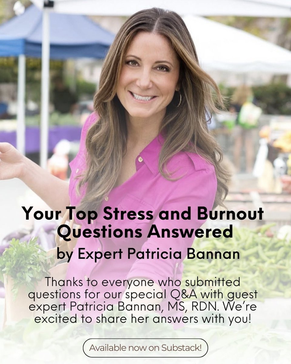 Patricia Bannan, RDN tweet media