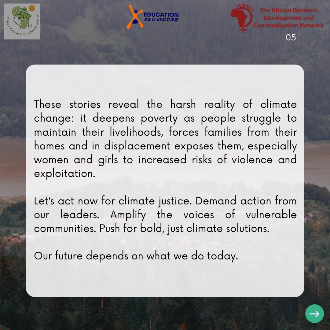What does climate change look like on the frontlines? In Nigeria’s riverine communities, it’s the face of a woman who has lost her home, a girl pulled out of school, a farmer without land, and many other faces who have been unfairly impacted by the impact of climate change.