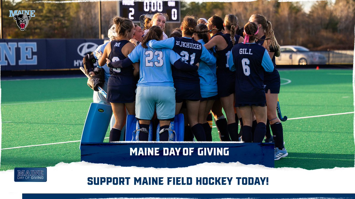 It’s the Maine Day of Giving 🤩

Please join us as we look to raise donations towards our Catapult System and ensure that our athletes get the BEST experience, both on and off the field!!

To Donate: our.umaine.edu/fhcatapult

💙 Go Blue 💙

#blackbearnation | #mainedayofgiving