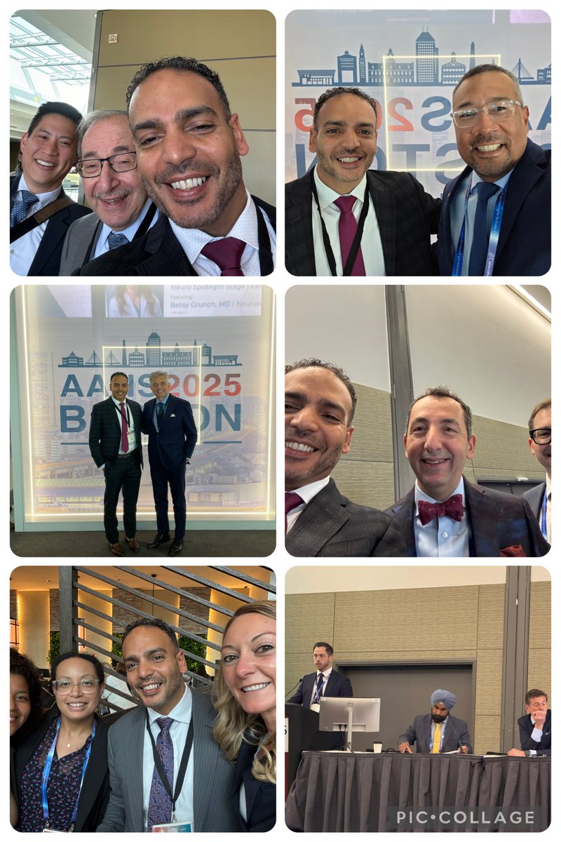Great time #AANS2025. Amazing science, but more importantly time to connect with new and old friends, colleagues, mentors and mentees.