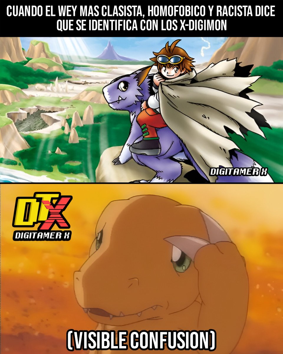 DigitamerX's tweet image. 😠 Es hora de funar a los Royal Knights (más de 20 años tarde)

- Si bruh, los Digimon X-Antibody son taaaan yo

#Digimon #XDigimon #digimonchronicle #XAntibody #memes #DigimonCardGame