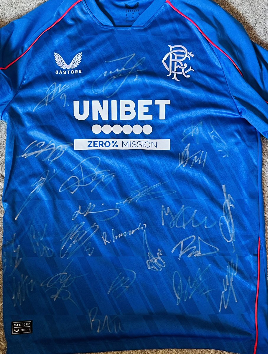 Rob Palmer (@robbopalmer) on Twitter photo Some generous fans of
<a href="/afcbournemouth/">AFC Bournemouth š</a>
<a href="/WestHam/">West Ham United</a>
<a href="/RangersFC/">Rangers Football Club</a> could pick up a bargain framed team signed shirt
Please make me a sensible bid before Mondayās charity golf event for <a href="/SticknStep1/">Stick 'n' Step</a>
Thanks to <a href="/CastoreEngland/">Castore Sportswear</a> for supporting a local charity. Some generous fans of
<a href="/afcbournemouth/">AFC Bournemouth š</a>
<a href="/WestHam/">West Ham United</a>
<a href="/RangersFC/">Rangers Football Club</a> could pick up a bargain framed team signed shirt
Please make me a sensible bid before Mondayās charity golf event for <a href="/SticknStep1/">Stick 'n' Step</a>
Thanks to <a href="/CastoreEngland/">Castore Sportswear</a> for supporting a local charity.