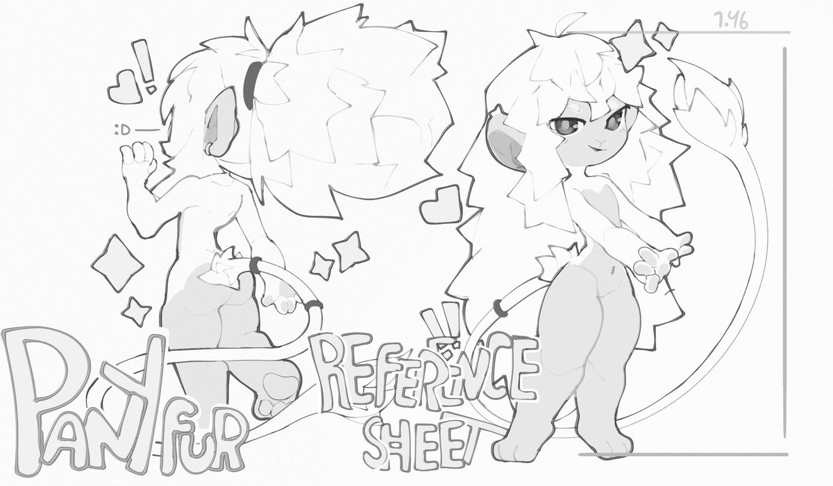 ❗Urgent commission🪷
 I'm doing a full reference sheet (front and back) +a separate shoulder-up art for only 130 USD -PayPal only!
(0/1)
The reference sheet serves as a visual base for the character, and the shoulder-up art will be detailed and clean. If you're interested, DM me