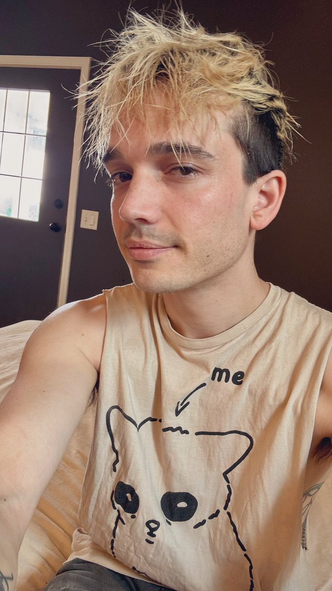 I cut my own hair today. Now I’m gonna play rocket league.