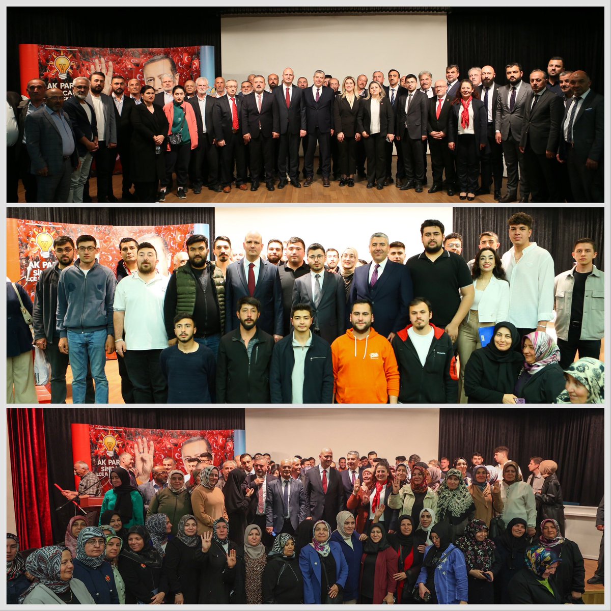 Nisan ayı İlçe Danışma Meclisi Toplantımızı Genel Başkan Yardımcımız Milletvekilimiz <a href="/DrOmerileri/">Dr. Ömer İleri</a> , İl Başkan Yardımcımız <a href="/vahidenurbakir/">Av. Vahide Nur Bakır</a> , İl Yönetim Kurulu Üyelerimiz Feyruz Bingöl, Hacı Mehmet Altınok, Selma Avcı, Belediye Başkanımız <a href="/MuratErcan0606/">Murat Ercan</a> ve teşkilatımızın yoğun