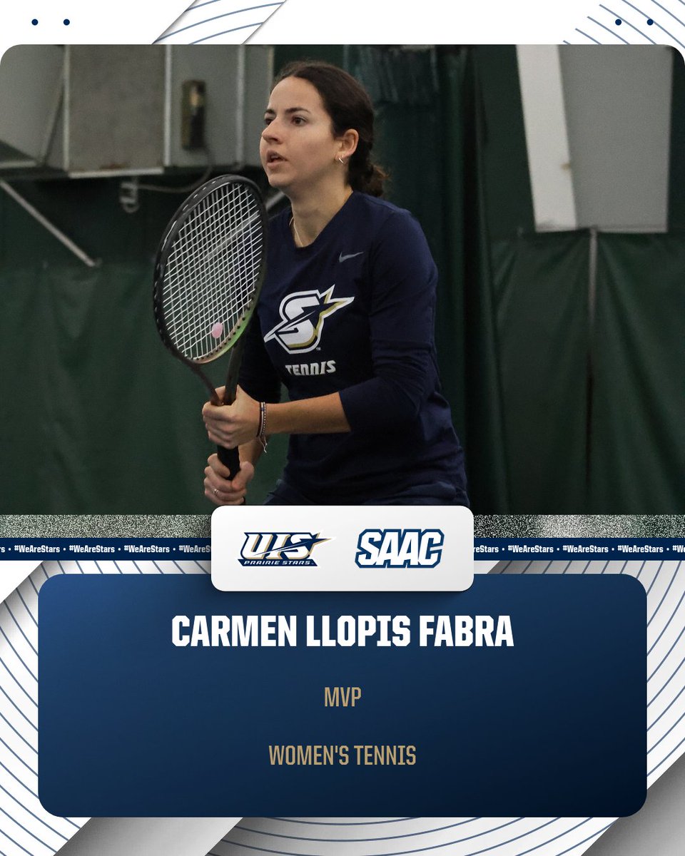 Women's Tennis team awards from Night of Stars!

🌟 Star Spirit: Piper Schrepferman
🏅 MVP: Carmen Llopis Fabra

<a href="/TennisUIS/">UIS Tennis</a> | #ProtectThePrairie