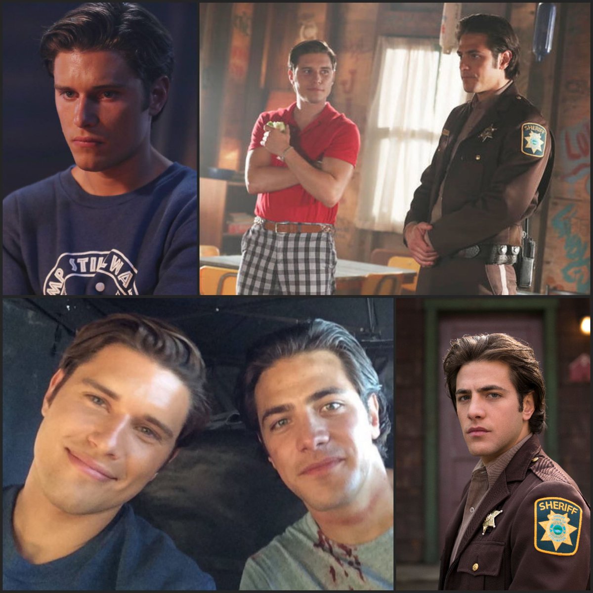 godiemalfait's tweet image. Let's go back in time to the year 2016, a little show called "Dead of summer" and the start of a beautiful friendship between these 2 amazing men 😍💖