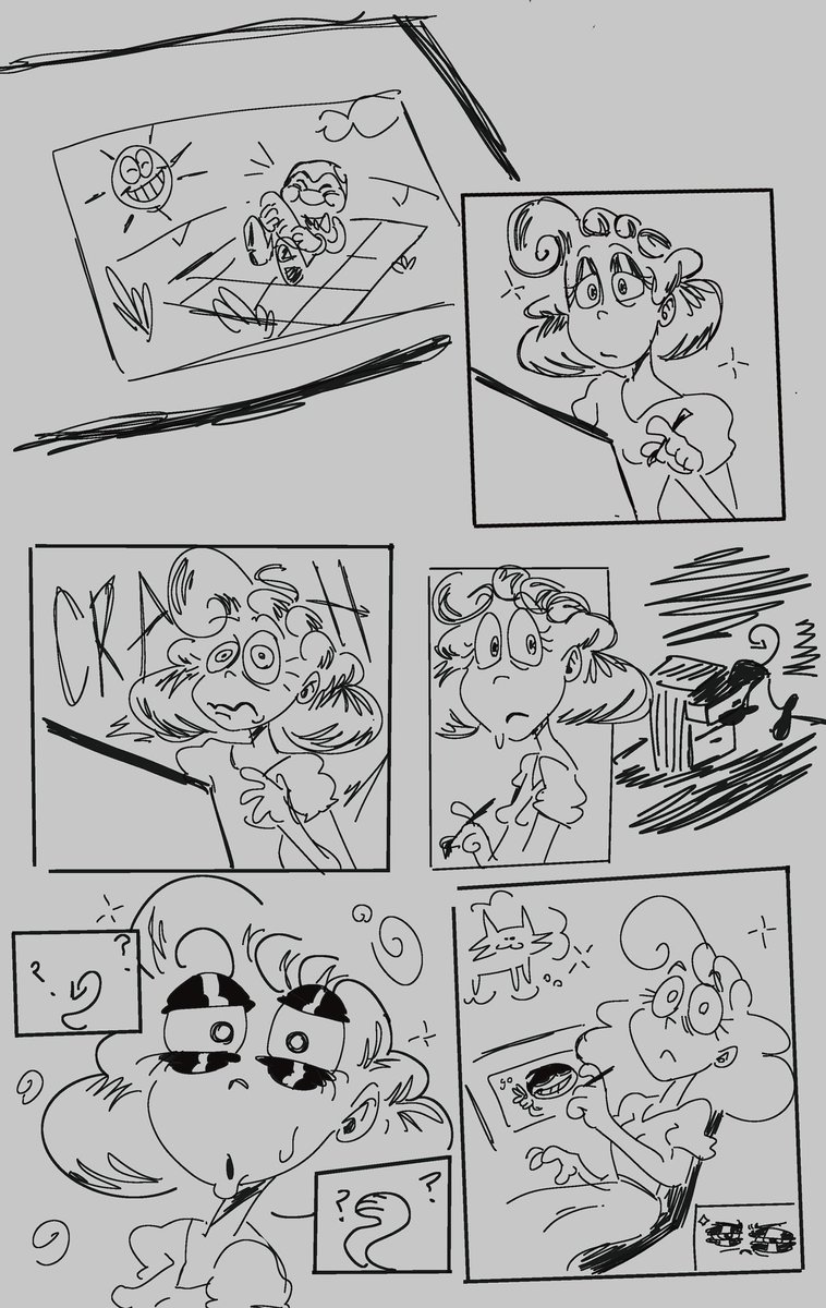 FourtuneIV's tweet photo. I just found a really old comic sketch I drew from last year

#BATDR #AftermathAU https://t.co/FmHnzSqSrm