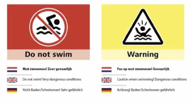 Vernieuwde waarschuwingsvlaggen moeten bijdragen aan meer zwemveiligheid langs de kust

#reddingsbrigade #veiligheidsboodschap #waarschuwingsvlag #lifeguard #strand #beach #preventie
