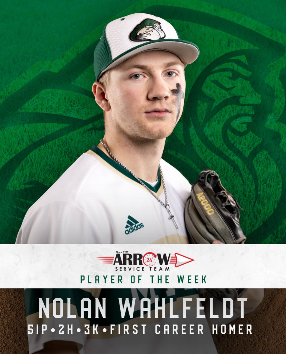 This week's Arrow player of the week is Nolan Wahlfeldt! #rollstics🔮🔮