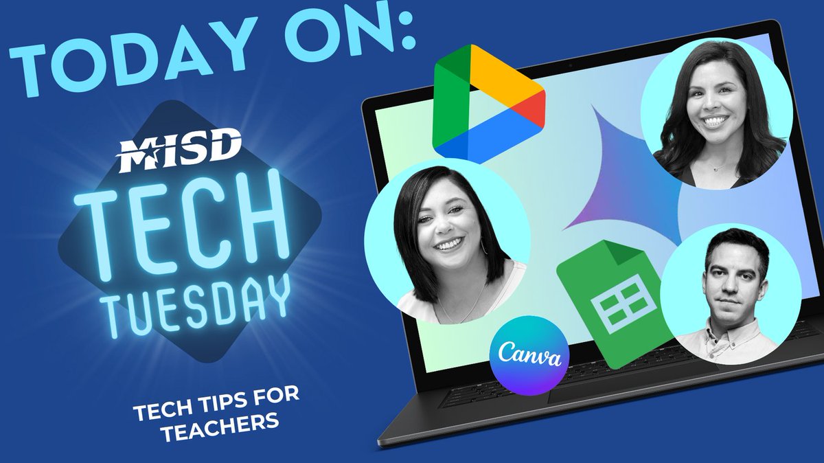 TODAY: Tech Tips for Teachers

Stay ahead of the curve with the latest tech tips and tricks designed to make teaching more efficient and engaging. Work smarter in the digital classroom!

midlandisd.net/techtuesdaymeet