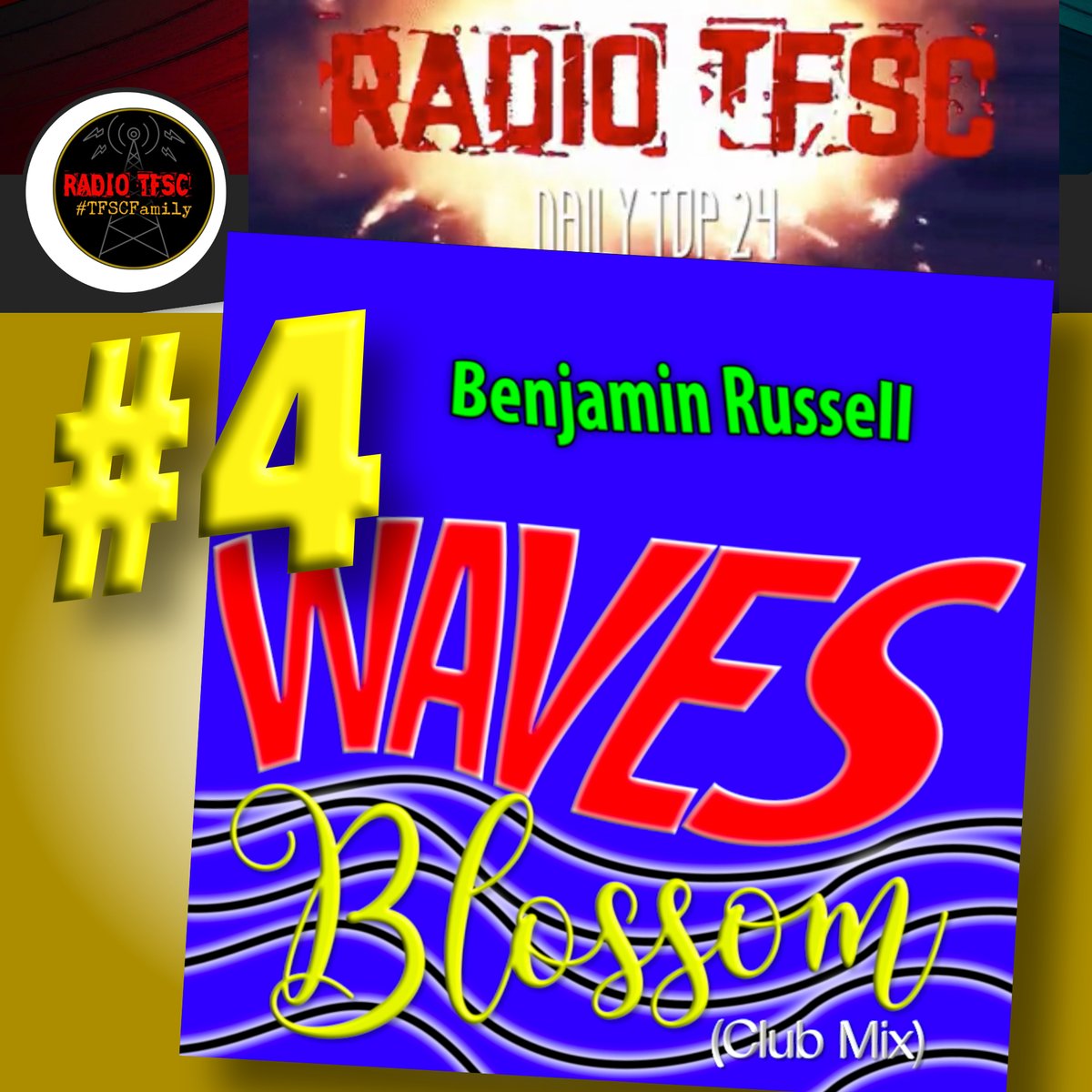 Nice! Today at #4 in Germany on Radio TFSC: BLOSSOM (Club Mix) from my new WAVES album. Thank you Oli!

radiotfsc.com

WAVES website: tcbe.ca/waves/

Everywhere: song.link/benjaminrussel…

BLOSSOM video: youtube.com/watch?v=bGmUGV…

#artpop #electropop #canada