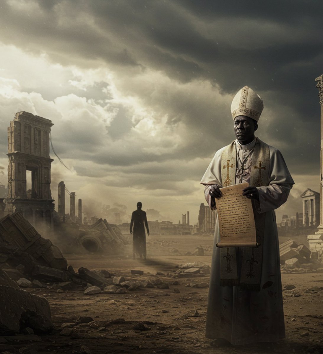 iamnarcarosso's tweet photo. Y con el #papanegro llegará el final … ¿estamos preparados? ¿Qué nos ocultan? #PapaFrancesco  dejó en un nivel  alto la marca personal De la Iglesia…  hasta en esto se ve el racismo, por ser negro el nuevo papa se tiene que acabar todo, no siempre la Claridad es buena. https://t.co/ACeA4CMS7P