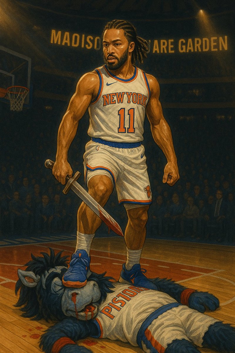 ebissvisuals's tweet photo. It ends tonight. Knicks in 5. #Knicks https://t.co/MkVCwjow2m
