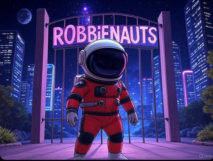 DevianRays's tweet photo. It’s clear that the #Robbie Team is building a utility-packed city filled with gains, profits, exclusive perks, and hidden treasures.
Native token secured: $ROBBIE
City gate pass: #Robbienauts
Game in test phase: #MemeWar
The real question is:
When the party kicks off in Robbie City… will you be inside celebrating, or outside wishing you got in sooner?
Load up on $ROBBIE and snag your Robbienauts NFT —
The city awaits.
Don’t miss your shot.