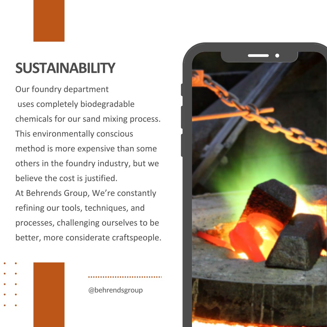 Like a bronze sign manufacturer. Unlike any bronze signage manufacturer. 

#foundrysigns #foundrysignage #sustainability