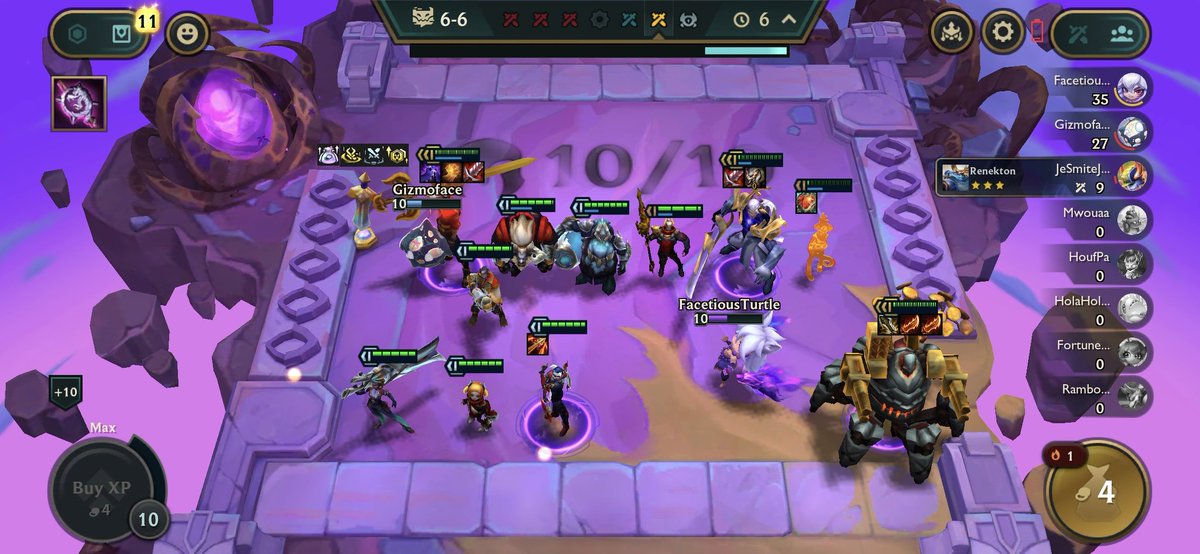 FacetiousTurtle's tweet image. Just had the GREATEST ranked tft game of my entire life!!! 3 3* 5 costs 👑 #TFT #set14