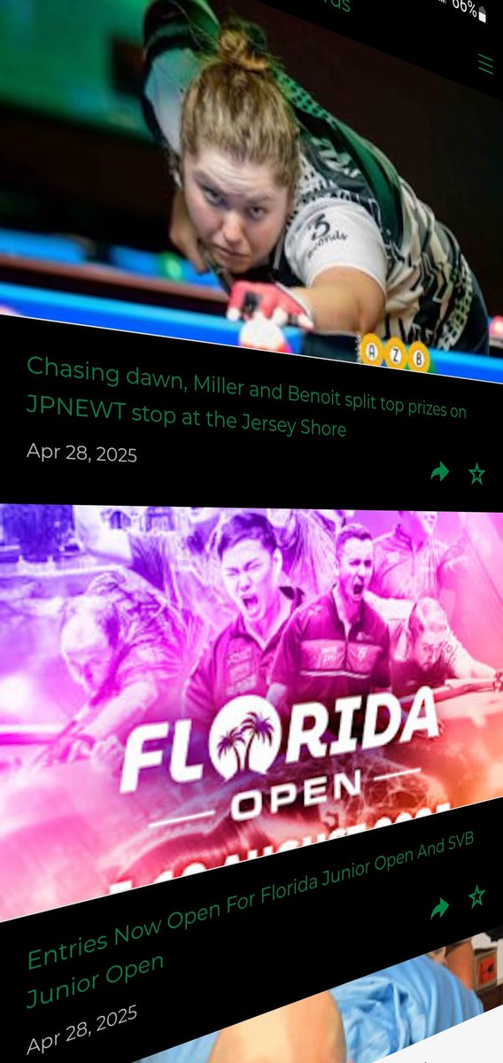 GoPlayPool's tweet image. The GoPlayPool App 📱- The app is free &amp;amp; plenty of news too.
@azbilliards_official RSS feed 👍
Check out the app and don't miss out 😎
#theapp #freeapp #azbilliards #news #rssfeed #feed #misding #pool #billiards #news #national #international 
#goplaypool 
#goplaypoolapp