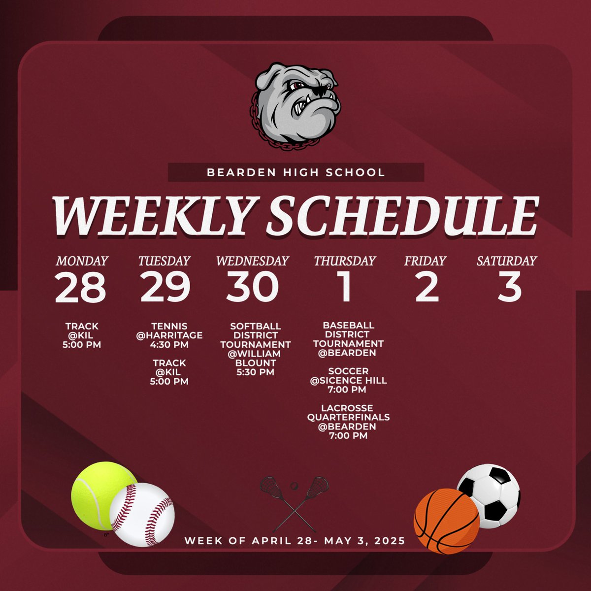 @BeardenHSAthletics (@beardenhsathle1) on Twitter photo 