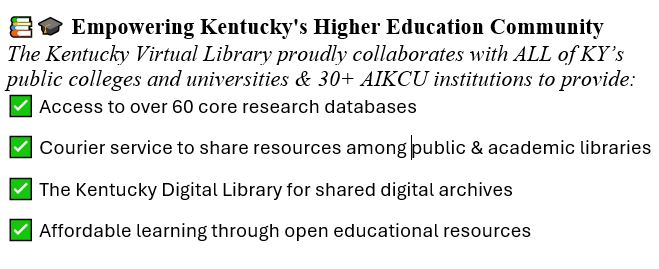 Commonwealth Education Continuum (@cec_ky) on Twitter photo Explore a world of knowledge with <a href="/myKYVL/">KY Virtual Library</a>, KY's 24/7 gateway to trusted research tools, open ed resources #OER, academic databases & more — all FREE with a KYVL login. Discover more at kyvl.org #BecauseLearningNeverCloses <a href="/cpepres/">Dr. Aaron Thompson</a> <a href="/All_in_KY/">Commissioner Fletcher</a> <a href="/LtGovColeman/">Lt. Governor Jacqueline Coleman</a> <a href="/apelli2/">Amanda Ellis</a> Explore a world of knowledge with <a href="/myKYVL/">KY Virtual Library</a>, KY's 24/7 gateway to trusted research tools, open ed resources #OER, academic databases & more — all FREE with a KYVL login. Discover more at kyvl.org #BecauseLearningNeverCloses <a href="/cpepres/">Dr. Aaron Thompson</a> <a href="/All_in_KY/">Commissioner Fletcher</a> <a href="/LtGovColeman/">Lt. Governor Jacqueline Coleman</a> <a href="/apelli2/">Amanda Ellis</a>