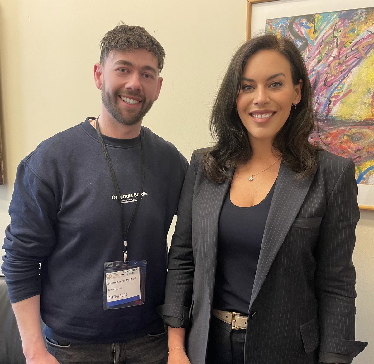 Meeting today with Minister for Health <a href="/CarrollJennifer/">Jennifer Carroll MacNeill TD</a> to discuss #scoliosis services

We spoke about wait times, CHI and what we could do to improve services for children with scoliosis

She listened, I listened and she seems determined to make change

#scoliosisireland