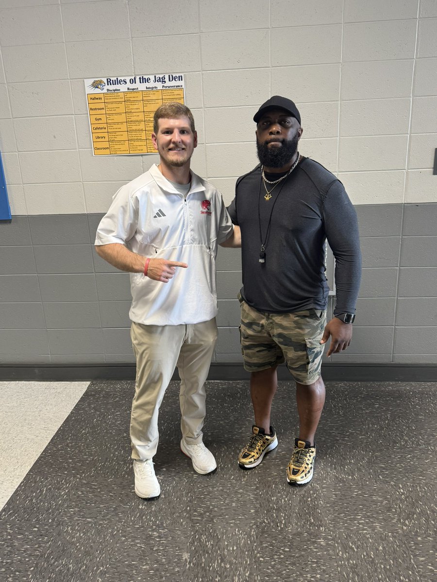 Mae Jemison High Football (@jemisonjags) on Twitter photo Thanks to <a href="/SouthAlabamaFB/">South Alabama Football ๐</a> & <a href="/CoachAdamMann/">Coach Adam Mann</a> for Stopping By Jemison High To Check Out Our Student -Athletes! <a href="/DexPreps/">DexPreps</a> <a href="/GrindLab/">GrindLab Academy</a> <a href="/DrewD977ESPN/">Drew DeArmond</a> <a href="/DownSouthFb1/">Down South</a> <a href="/CoachJswain/">Jaylon Swain</a> <a href="/UnLockYourGame/">UnLockYourGame</a> <a href="/RocketCityPreps/">Rocket City Preps</a> #GoJags #RecruitTheJ Thanks to <a href="/SouthAlabamaFB/">South Alabama Football ๐</a> & <a href="/CoachAdamMann/">Coach Adam Mann</a> for Stopping By Jemison High To Check Out Our Student -Athletes! <a href="/DexPreps/">DexPreps</a> <a href="/GrindLab/">GrindLab Academy</a> <a href="/DrewD977ESPN/">Drew DeArmond</a> <a href="/DownSouthFb1/">Down South</a> <a href="/CoachJswain/">Jaylon Swain</a> <a href="/UnLockYourGame/">UnLockYourGame</a> <a href="/RocketCityPreps/">Rocket City Preps</a> #GoJags #RecruitTheJ