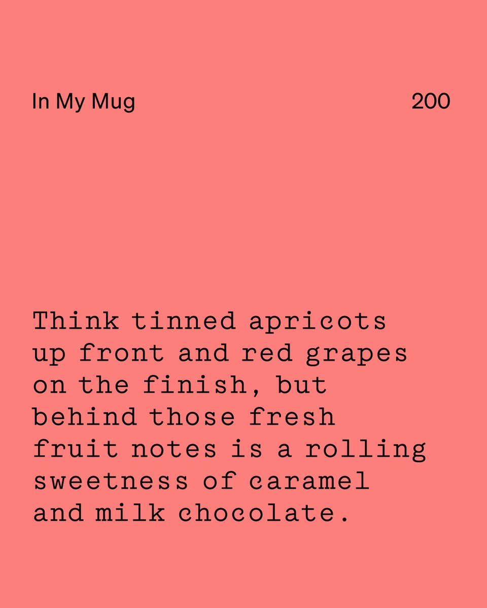 This week’s In My Mug is a juicy Bolivian coffee with tinned apricot, red grape, caramel, and milk chocolate notes. Processed using the unique Mosto Washed method, it highlights work by Brenda Palli and others in Villa Rosario. Don’t miss out—subscribe to In My Mug!