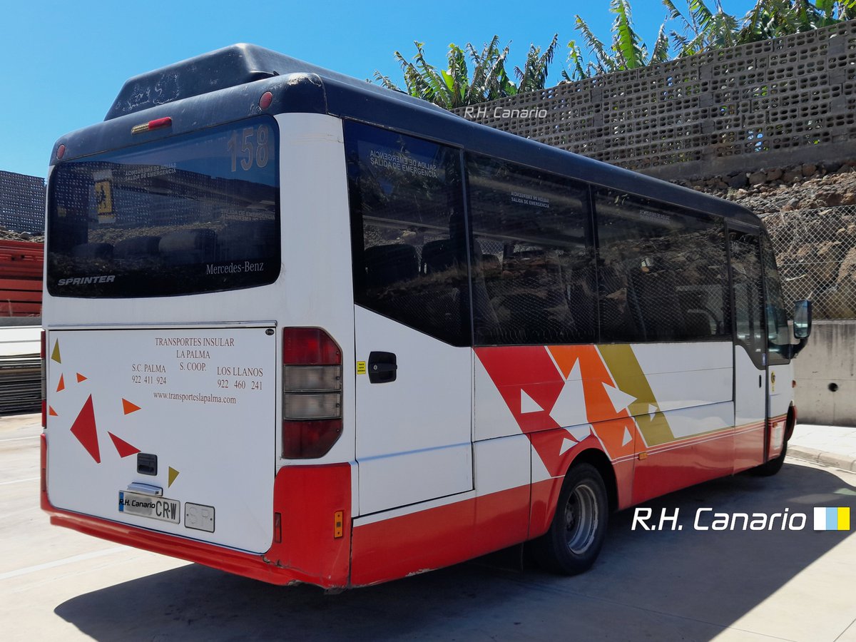 🇮🇨 Nº 158 Micro Guagua de Transportes Insular La Palma
🇩🇪 2003 Mercedes-Benz Sprinter 616 CDI [W905] Noge Klima

#MercedesBenz #MercedesBenzSprinter #MercedesBenzW905 #NogeBus #NogeKlima #TransportesInsularLaPalma #TILP #Guagua #Guaguas #LaPalma #BUS #Автобус #Autobusy #Autobus