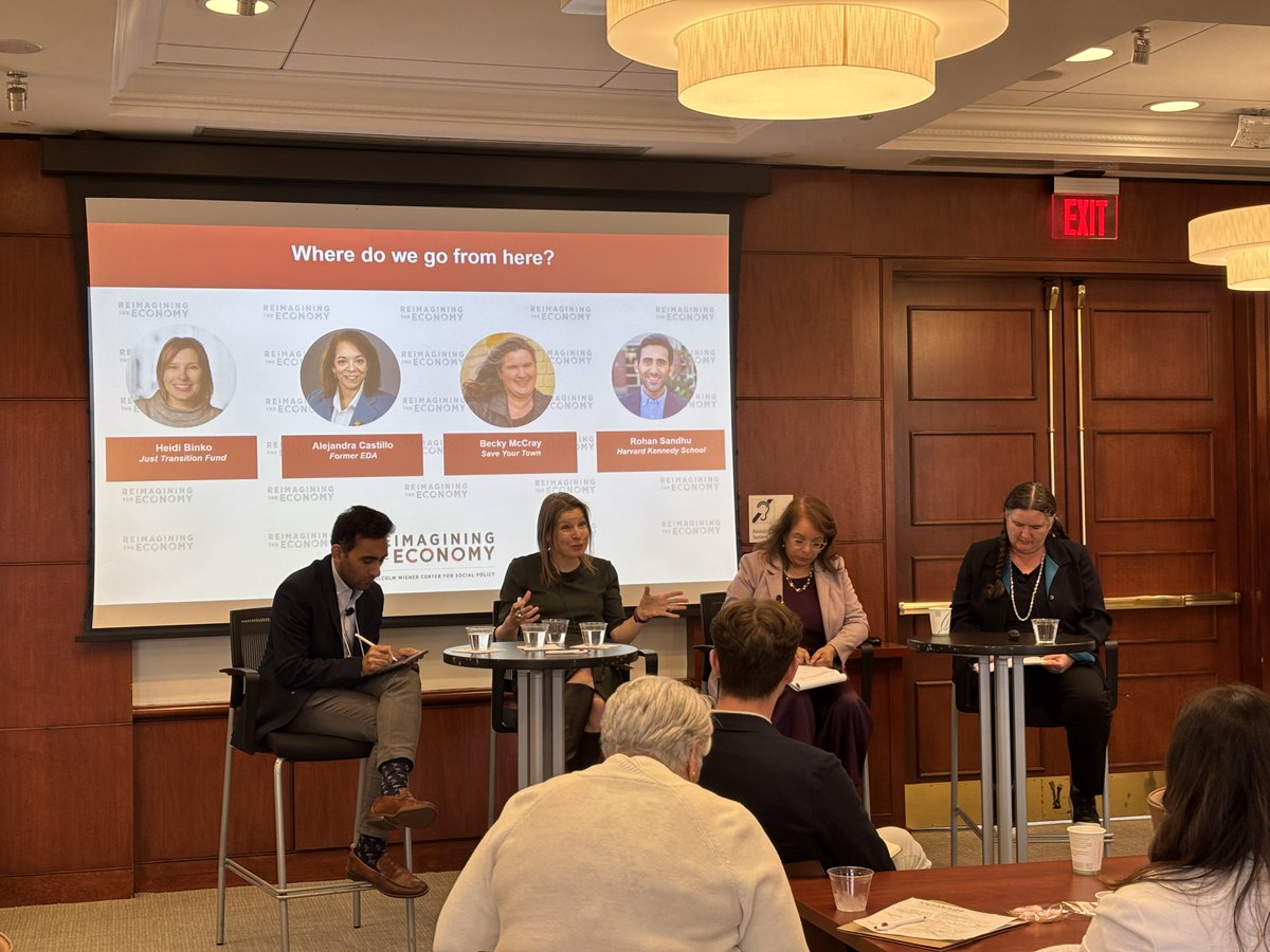 JTF Co-Founder and CEO <a href="/HeidiBinko/">Heidi Binko</a> attended &amp; presented <a href="/Kennedy_School/">Harvard Kennedy School</a>'s "Place-Based Policies to Target Economic Distress: What’s Next?" conference last week with participants representing #philanthropy, local #practitioners, and #researchers!
