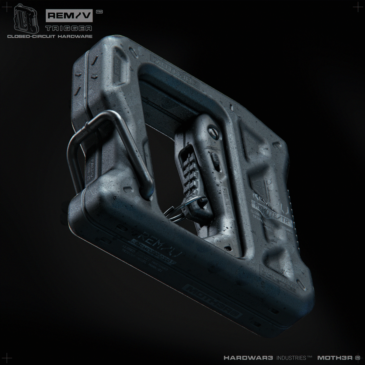moth3r's tweet image. HARDWAR3™ REM-V [TRIGGER]
ᴍᴏᴛʜᴇʀ ᴅᴇsɪɢɴ ᴏᴘᴇʀᴀᴛɪᴏɴs ▰

#triggerhappy #fusion360 #keyshot #b3d
