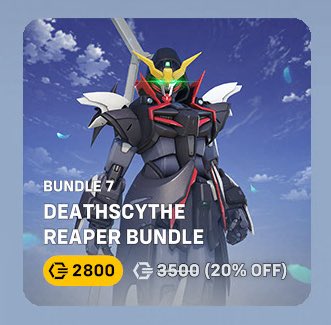 🎁 GIVEAWAY FOR GUNDAM DEATHSCYTHE REAPER BUNDLE IN #Overwatch2 🎁

JOIN THE #giveaway HERE:

1️⃣ FOLLOW: <a href="/JoystickOW/">Virtus Pro Joystick | twitch.tv/JOYSTICK</a> 
2️⃣ LIKE + RETWEET
3️⃣ TAG A FRIEND

🔥 2X CHANCE TO WIN IF YOU FOLLOW: twitch.tv/Joystick 

WINNER WILL BE DM’ED PRIZE IN 24 HOURS GOOD LUCK