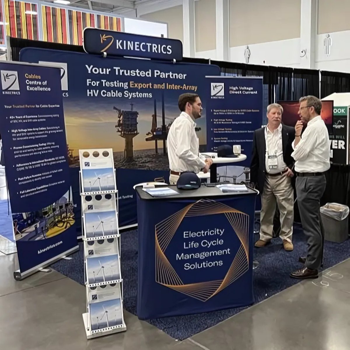 We’re exhibiting at IPF Offshore Wind 2025 in Virginia Beach. Meet our cable experts at booth 615 to learn more about our comprehensive cable lifecycle management services that help ensure stability in your cable assets. Visit: kinectrics.com/capabilities/s…