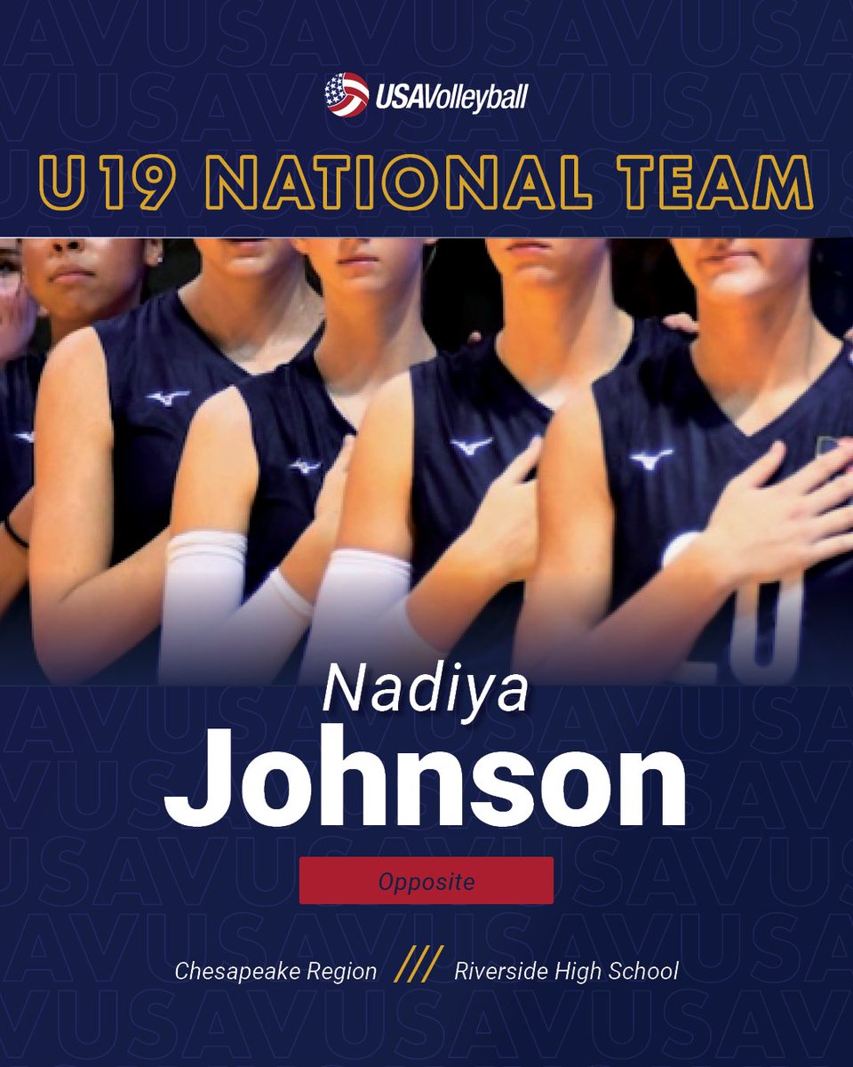 Nadiya Johnson (@nadiyajohnson26) on Twitter photo Sooo grateful and excited for another opportunity to represent the โค๏ธ๐ค๐ Thank you ๐๐พ <a href="/usavolleyball/">USA Volleyball</a> !! #blessed #Grateful #HardWorkPaysOff Sooo grateful and excited for another opportunity to represent the โค๏ธ๐ค๐ Thank you ๐๐พ <a href="/usavolleyball/">USA Volleyball</a> !! #blessed #Grateful #HardWorkPaysOff